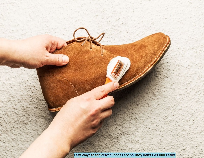 Velvet Shoes Care