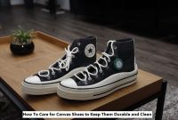 How To Care for Canvas Shoes